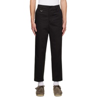 Black Side Pocket Trousers 232434M191001