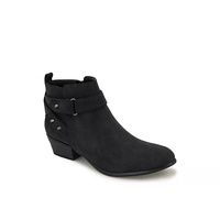 Unionbay Womens Tilly Ankle Boot - Black