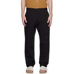 Black Military Trousers 232674M191010