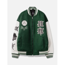 Unknown Snake Dagger Varsity Jacket