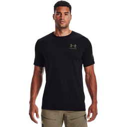 Mens Under Armour New Freedom Flag T-Shirt