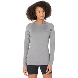 Womens Under Armour Authentics Long Sleeves Crew Neck T-Shirt