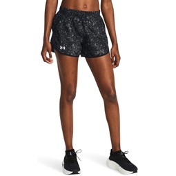 Womens Under Armour Fly By Printed Shorts