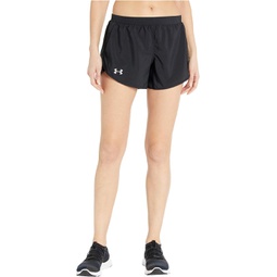 Womens Under Armour Fly By 20 Shorts