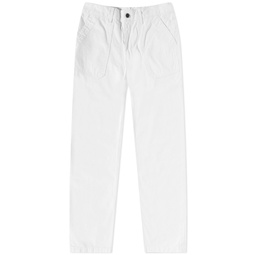 Uniform Bridge Cotton Fatigue Pants White
