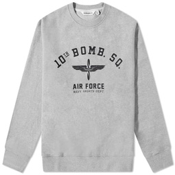 Uniform Bridge 10th Air Force Crew Sweat Grey