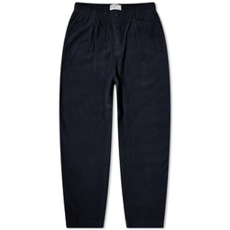 Universal Works Corduroy Pleated Track Pant Navy