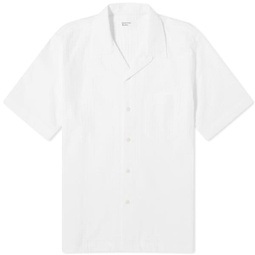Universal Works Delos Cotton Road Shirt White