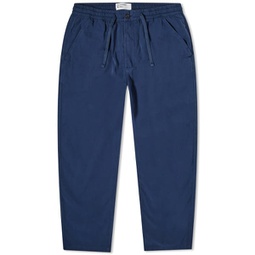 Universal Works Summer Canvas Hi Water Trousers Navy
