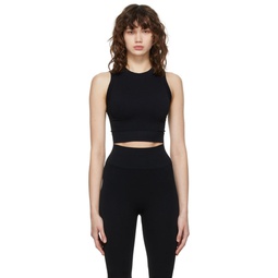 Black Lucy Essential Seamless Crop Top 212015F561000