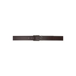 Brown Mini VLogo Signature Belt 241807M131021