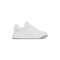 White One Stud Sneakers 231807M237120