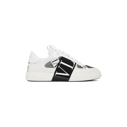 White   Black VL7N Sneakers 231807M237108