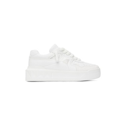 White One Stud Sneakers 232807M237040