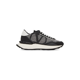 Black   White Netrunner Sneakers 231807M237104