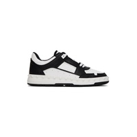 Black   White Freedots Sneakers 241807M237046