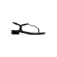 Black VLogo Signature Sandals 241807F124020