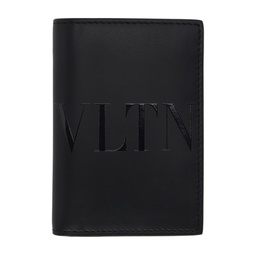 Black VLTN Card Holder 231807M163007