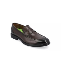 Vance Co Mens Keith Penny Loafer - Brown
