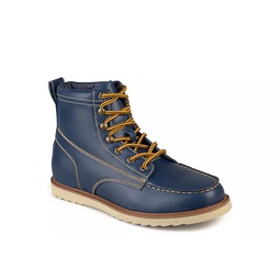 Vance Co Mens Wyatt Lace-up Boot - Blue