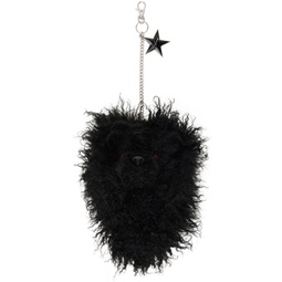 Black Furry Teddybear Keychain 232999F025001