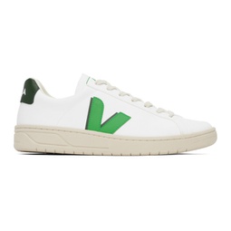 White & Green Urca CWL Sneakers 241610M237068