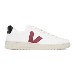 White & Red Urca CWL Sneakers 241610M237015
