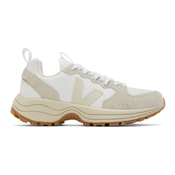 White & Gray Venturi Sneakers 222610M237011
