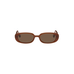 Brown Velvetines Sunglasses 241071F005007