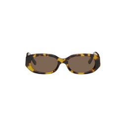 Brown Mannequin Sunglasses 241071F005021