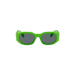 Green Medusa Biggie Sunglasses 241404F005040