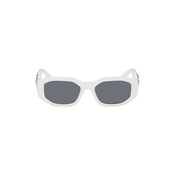 White Medusa Biggie Sunglasses 241404F005044