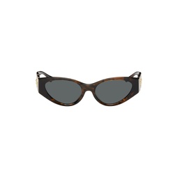 Tortoiseshell Medusa Legend Cat Eye Sunglasses 241404F005082