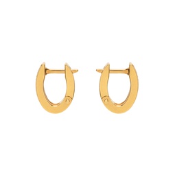 Gold Greca Earrings 232404M144006