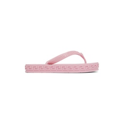Pink Greca Sandals 222404F124011