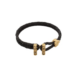 Black Medusa Bracelet 232404M142005