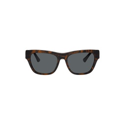 Brown Medusa Legend Sunglasses 241404M134013