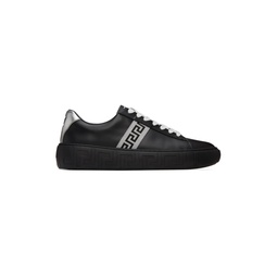 Black Greca Sneakers 222404M237018