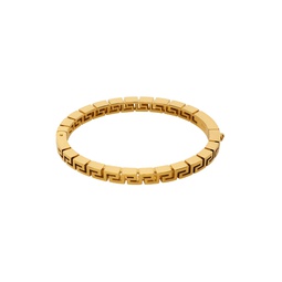 Gold Greca Bracelet 232404M142001