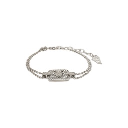 Silver Medusa Tag Bracelet 241404F020003