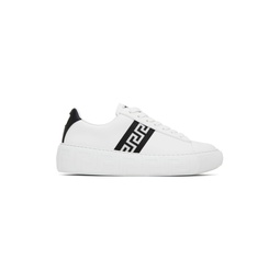 White Greca Sneakers 232404M237011
