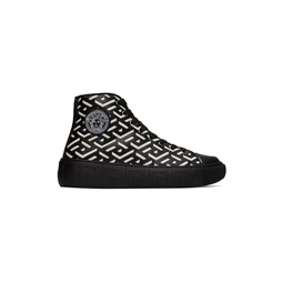 Black   White La Greca Sneakers 222404M237003