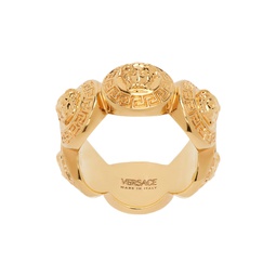 Gold Tribute Medusa Ring 241404F024010