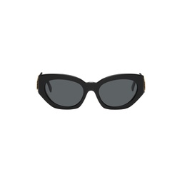 Black Medusa Crystal Sunglasses 222404F005065