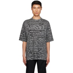 Gray   Black Coccodrillo T Shirt 232404M213020