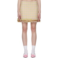 Multicolor Cotton Skirt 221404F090002