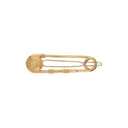 Gold Safety Pin Hair Clip 222404F018000