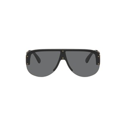 Black Medusa Biggie Pilot Sunglasses 241404M134039