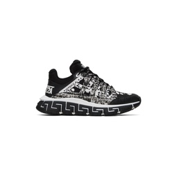 Black   White Trigreca Sneakers 232404M237045