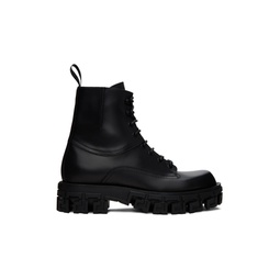 Black Greca Portico Boots 232404M255000